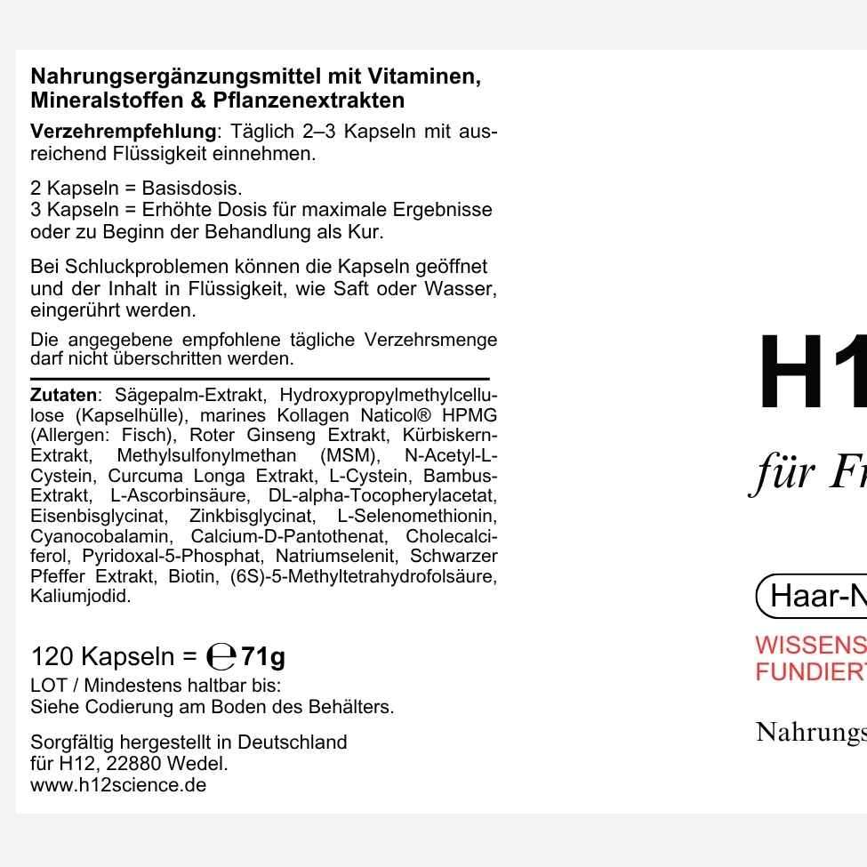 Haar-Nährstoffkomplex